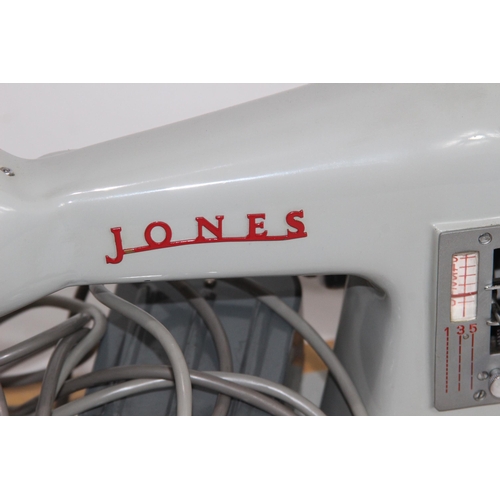 558 - VINTAGE JONES SEWING MACHINE