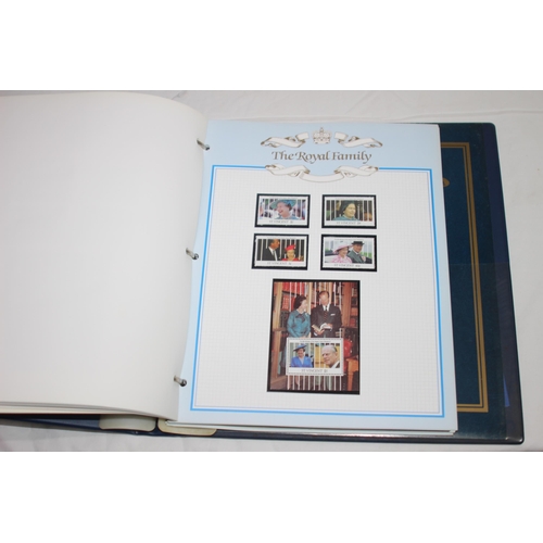 573 - QUANTITY OF STAMP ALBUMS