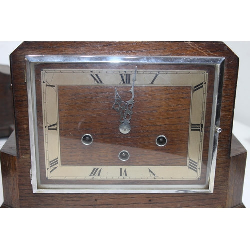 581 - QUANTITY OF VINTAGE MANTLE CLOCKS