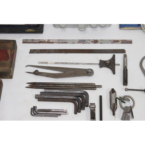 589 - QUANTITY OF VINTAGE ENGINEERS TOOLS