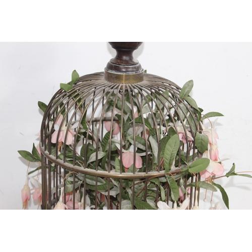 593 - ORNAMENTAL BIRD CAGE 
60CM