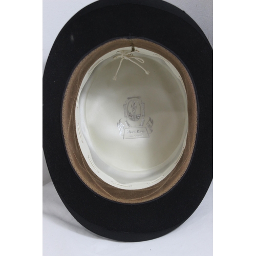 597 - VINTAGE MOSS BROS TOP HAT - SIZE 7 1/8 - 58