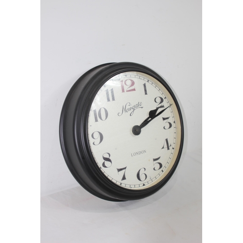 632 - STATION STYLE CLOCK