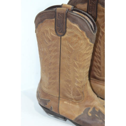 635 - 2 X PAIRS OF COWBOY BOOTS