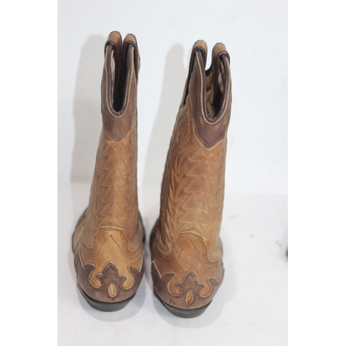 635 - 2 X PAIRS OF COWBOY BOOTS