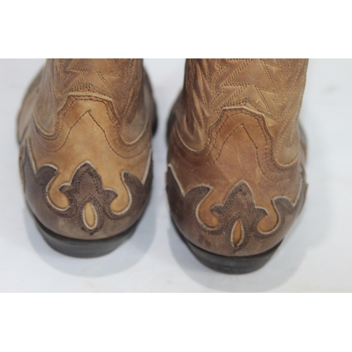 635 - 2 X PAIRS OF COWBOY BOOTS