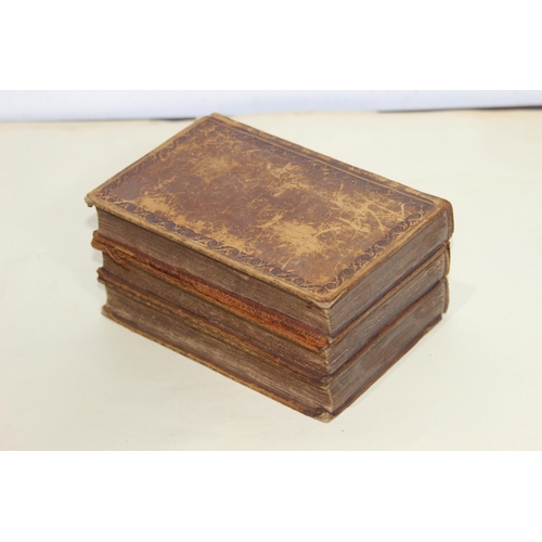 644 - ANTIQUE BOOK INK WELL AND BLOTTER PAD