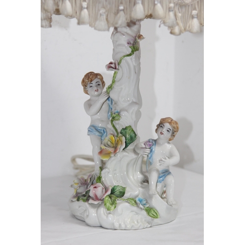 235 - CARODIMONTE FIGURE LAMP
56CM