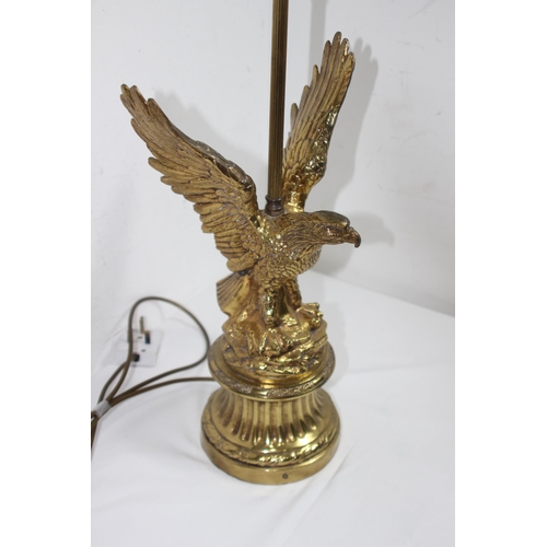 236 - BRASS EAGLE LAMP
64CM