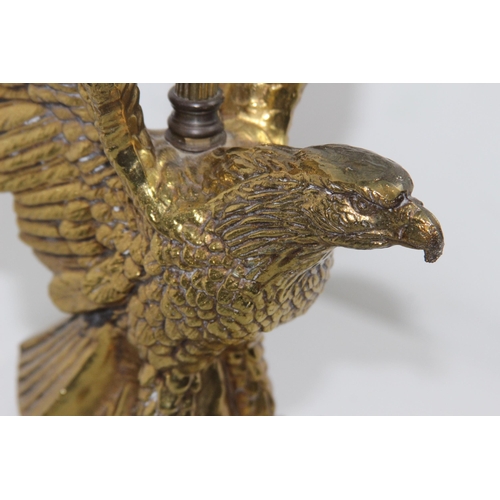 236 - BRASS EAGLE LAMP
64CM