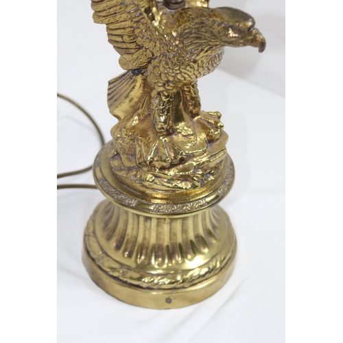 236 - BRASS EAGLE LAMP
64CM