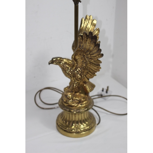 236 - BRASS EAGLE LAMP
64CM