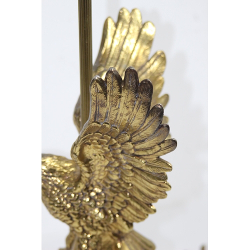 236 - BRASS EAGLE LAMP
64CM