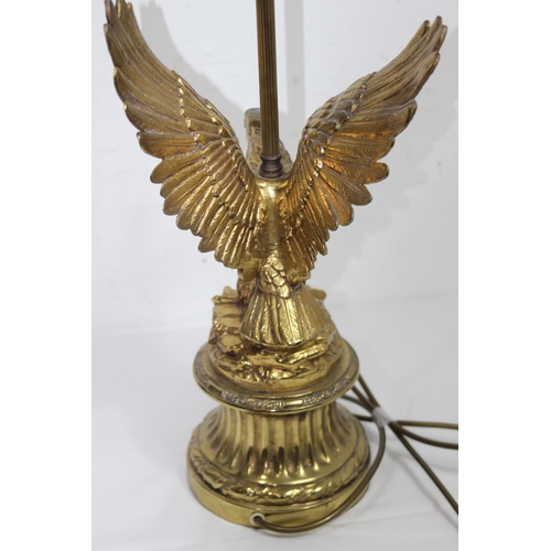 236 - BRASS EAGLE LAMP
64CM