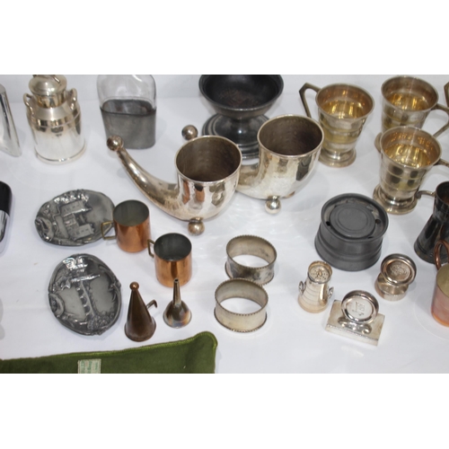 426 - QUANTITY OF PLATED WARE ETC