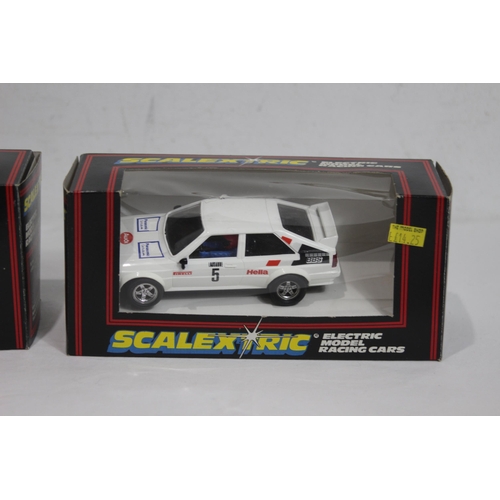 713 - 4 X BOXED VINTAGE SCALEXTRIC CARS