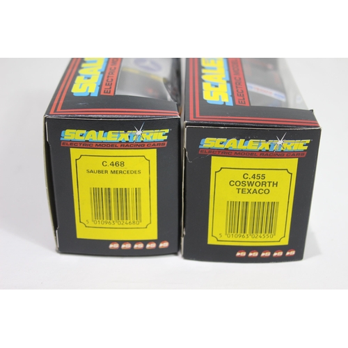 715 - 2 X BOXED VINTAGE SCALEXTRIC CARS