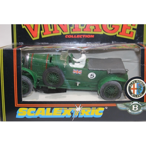 718 - BOXED VINTAGE SCALEXTRIC CARS