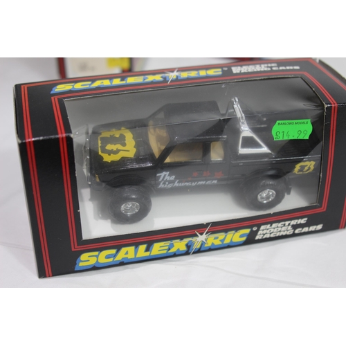 722 - 5 X BOXED VINTAGE SCALEXTRIC CARS