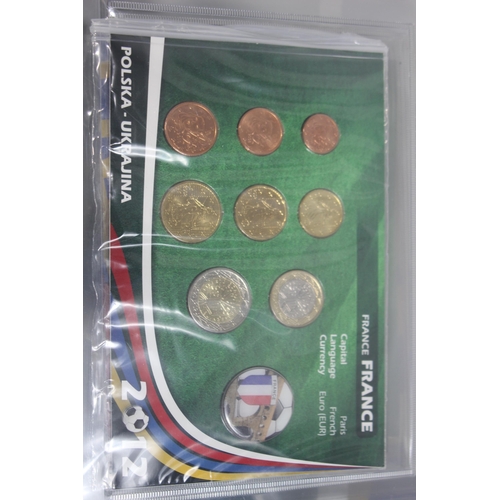 973 - PART COIN COLLECTION OF EURO 2012 PARTICIPANTS