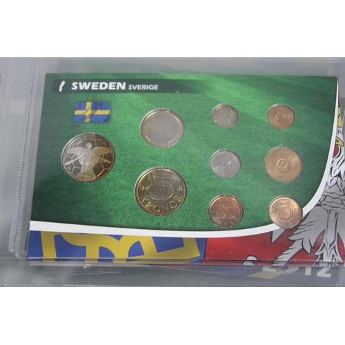 973 - PART COIN COLLECTION OF EURO 2012 PARTICIPANTS