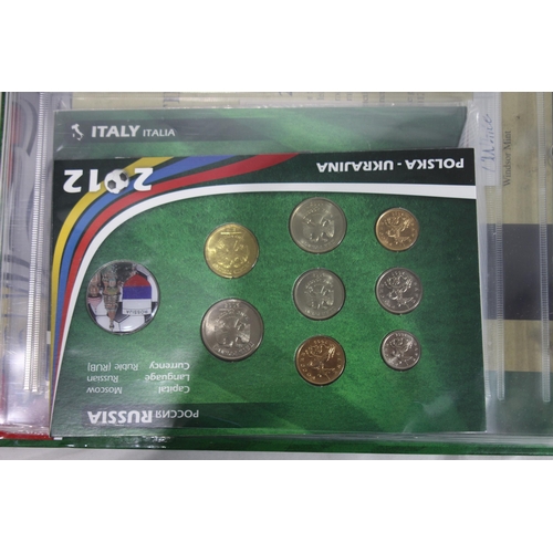 973 - PART COIN COLLECTION OF EURO 2012 PARTICIPANTS