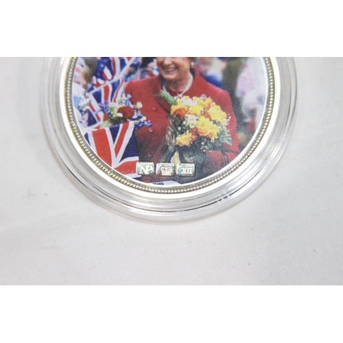 974 - 2012 DIAMOND JUBILEE 2 OZ SILVER PROOF