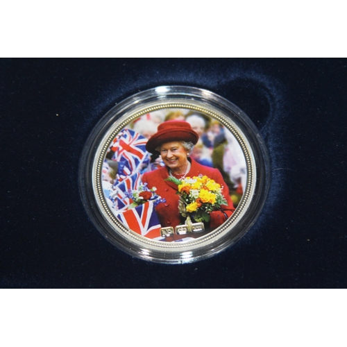 978 - 2012 DIAMOND JUBILEE 2 OZ SILVER PROOF COIN