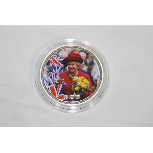 978 - 2012 DIAMOND JUBILEE 2 OZ SILVER PROOF COIN