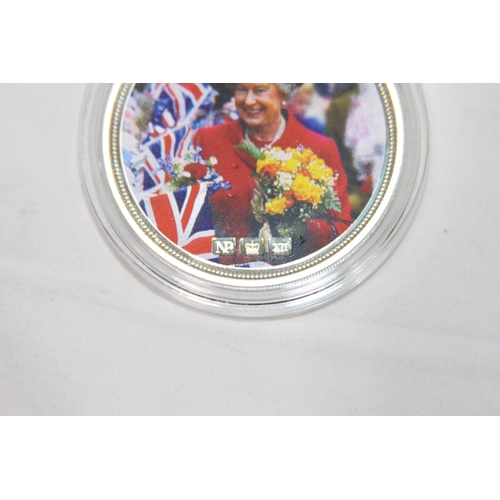 978 - 2012 DIAMOND JUBILEE 2 OZ SILVER PROOF COIN