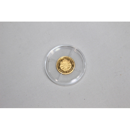 981 - .585 GOLD PROOF COIN - 0.5G