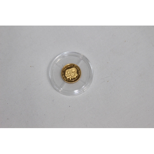 981 - .585 GOLD PROOF COIN - 0.5G