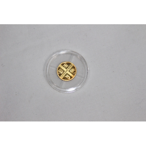 982 - .585 GOLD PROOF COIN - 0.5G