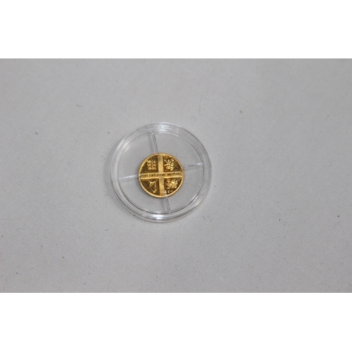 983 - .585 GOLD PROOF COIN - 0.5G