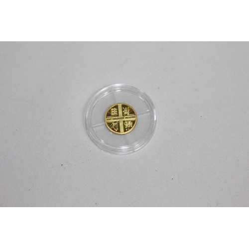 984 - .585 GOLD PROOF COIN - 0.5G