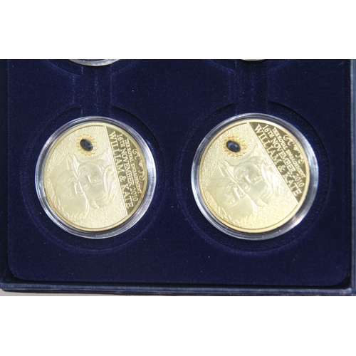 986 - COMMEMROTIVE COINS OF PRINCESS DI AND WILLS AND KATE