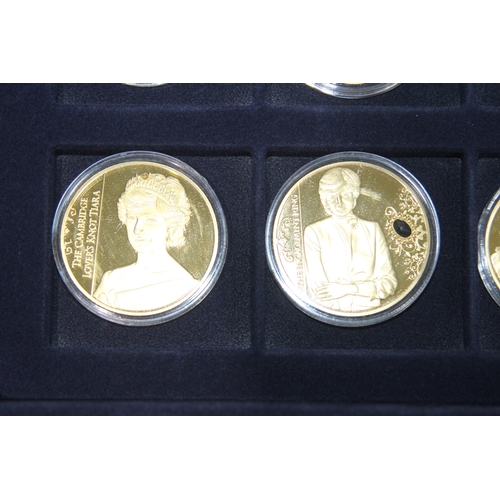 986 - COMMEMROTIVE COINS OF PRINCESS DI AND WILLS AND KATE