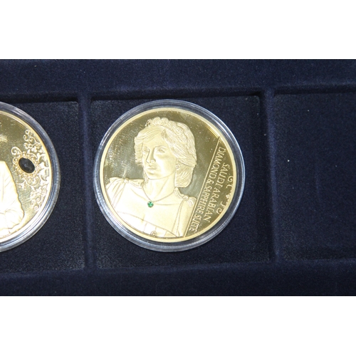 986 - COMMEMROTIVE COINS OF PRINCESS DI AND WILLS AND KATE