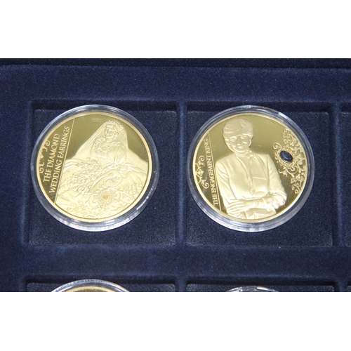 986 - COMMEMROTIVE COINS OF PRINCESS DI AND WILLS AND KATE