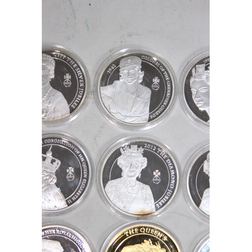 989 - QUANTITY OF QUEENS DIAMOND EDITION COINS