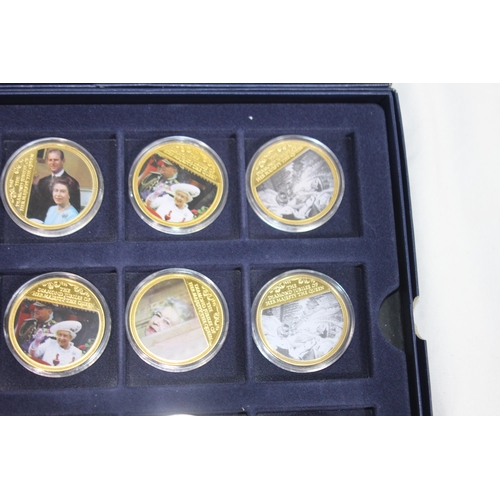 990 - QUANTITY OF CELEBRATING THE QUEENS DIAMOND JUBILEE COINS