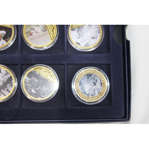 990 - QUANTITY OF CELEBRATING THE QUEENS DIAMOND JUBILEE COINS