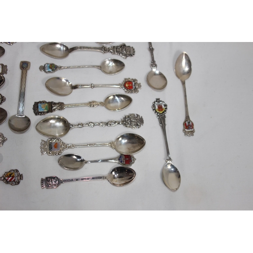 1130 - QUANTITY OF CONTINENTAL 800 SILVER SPOONS - 287G