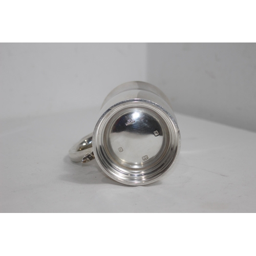 1141 - SILVER TANKARD - LONDON 1966 - A.CHICK AND SONS - 362G
13CM