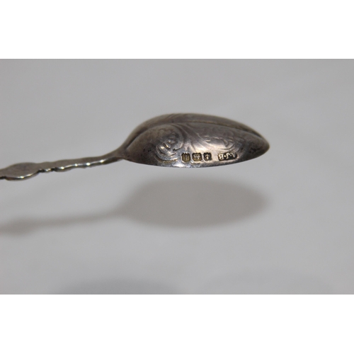 1149 - SILVER ANOINTING SPOON FOR GEORGE V - BIRMINGHAM 1910