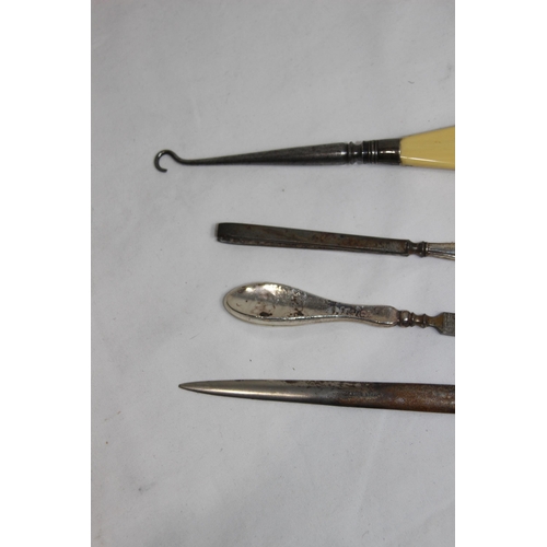 1152 - QUANTITY OF SILVER HANDLED ITEMS