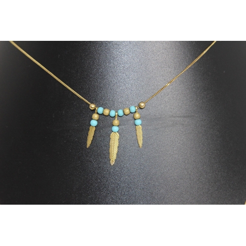 1231 - 9CT GOLD NECKLACE - 2.5G