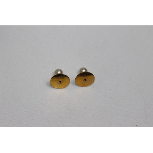 1234 - PAIR OF 9CT GOLD STUDS - 1.8G