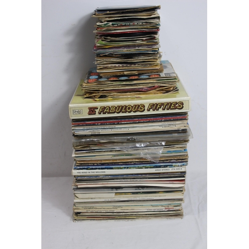 596 - BOX OF RECORDS