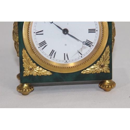 880 - VINTAGE ANGELUS SMALL CLOCK 
9 X 16CM